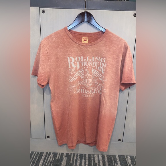 Lucky Brand Distressed T-Shirt (Size Medium) - Picture 1 of 2